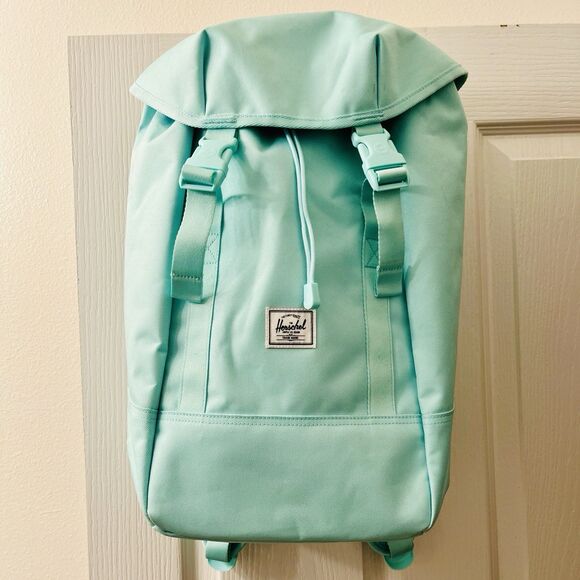 Herschel Supply Co Iona Backpack Blue Tint Bag 24L Mint Green Rucksack Laptop